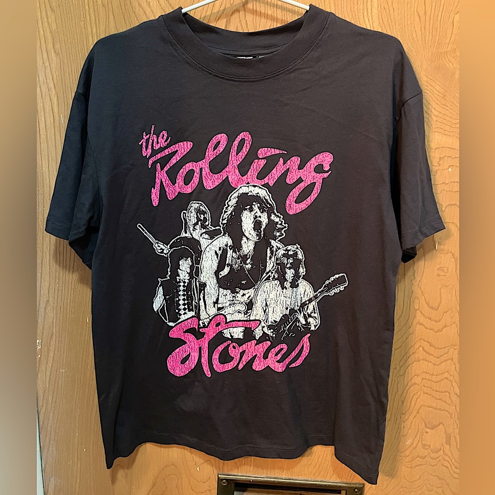 Women’s Rolling Stones tee, XS (oversized)